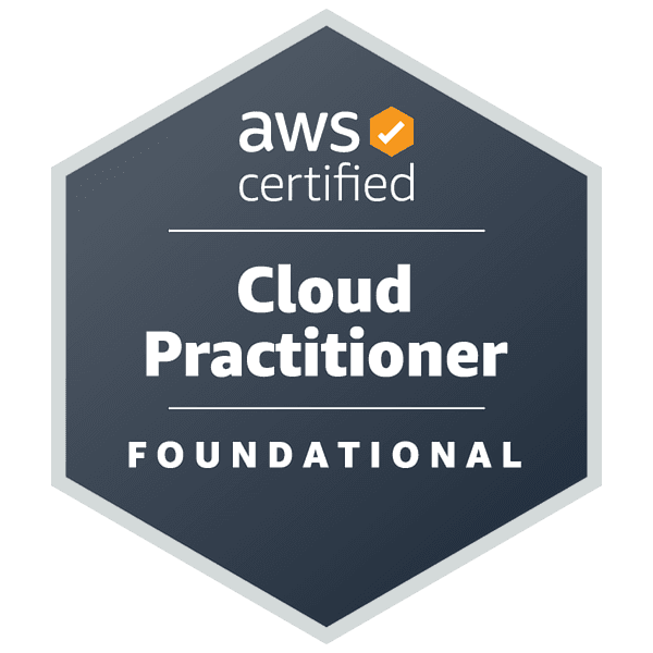 AWS Certified Cloud Practitioner certificate